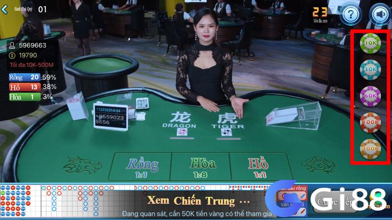 Chọn bet cược